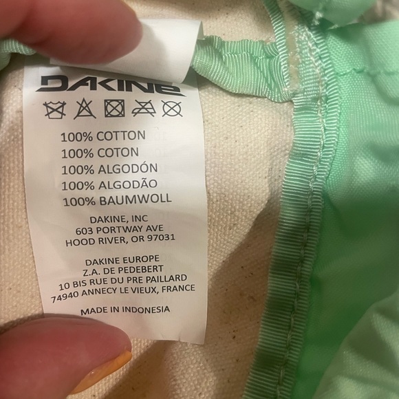 Dakine drawstring thick cotton washable bag EUC sack - Picture 2 of 4
